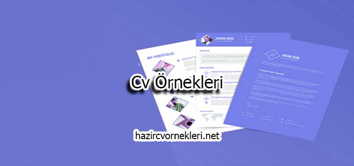 Boş Cv İndir - Hazır Cv Örnekleri - Cv Örnekleri